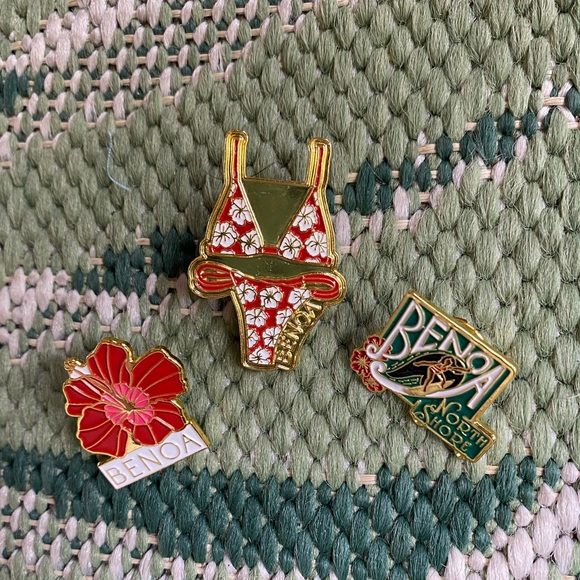 Benoa Swim Other - Benoa Swim limited edition pin set